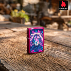 Zippo 47212 - Zippo Multicolor Lion Candy Raspberry 1