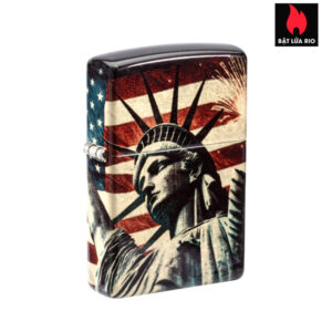 Zippo 47186 - Zippo Spark of Liberty 540 Fusion Tumbled Brass