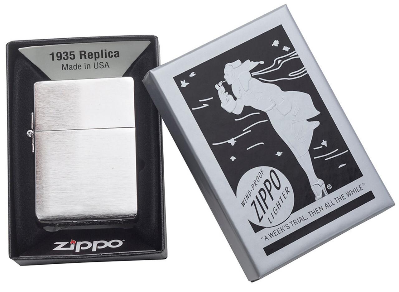 Zippo là gì? Tìm hiểu lịch sử hơn 90 năm của bật lửa Zippo chính hãng Mỹ 26 Zippo Replica 1935