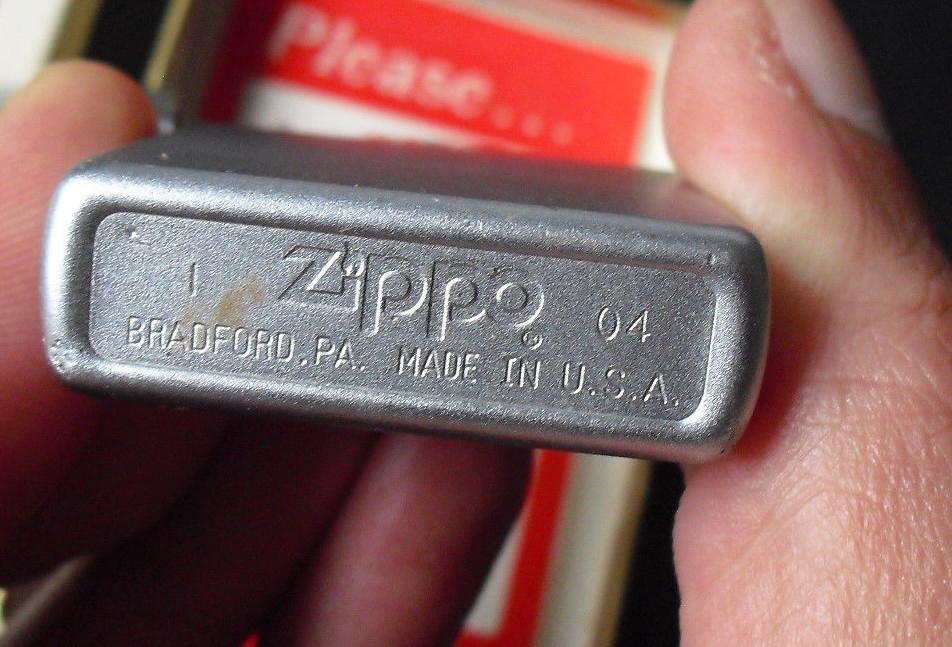 Mộc đáy Zippo chính hãng Made in USA