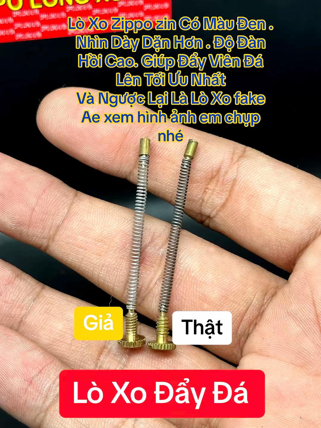 So sánh nhận biết Zippo thật giả