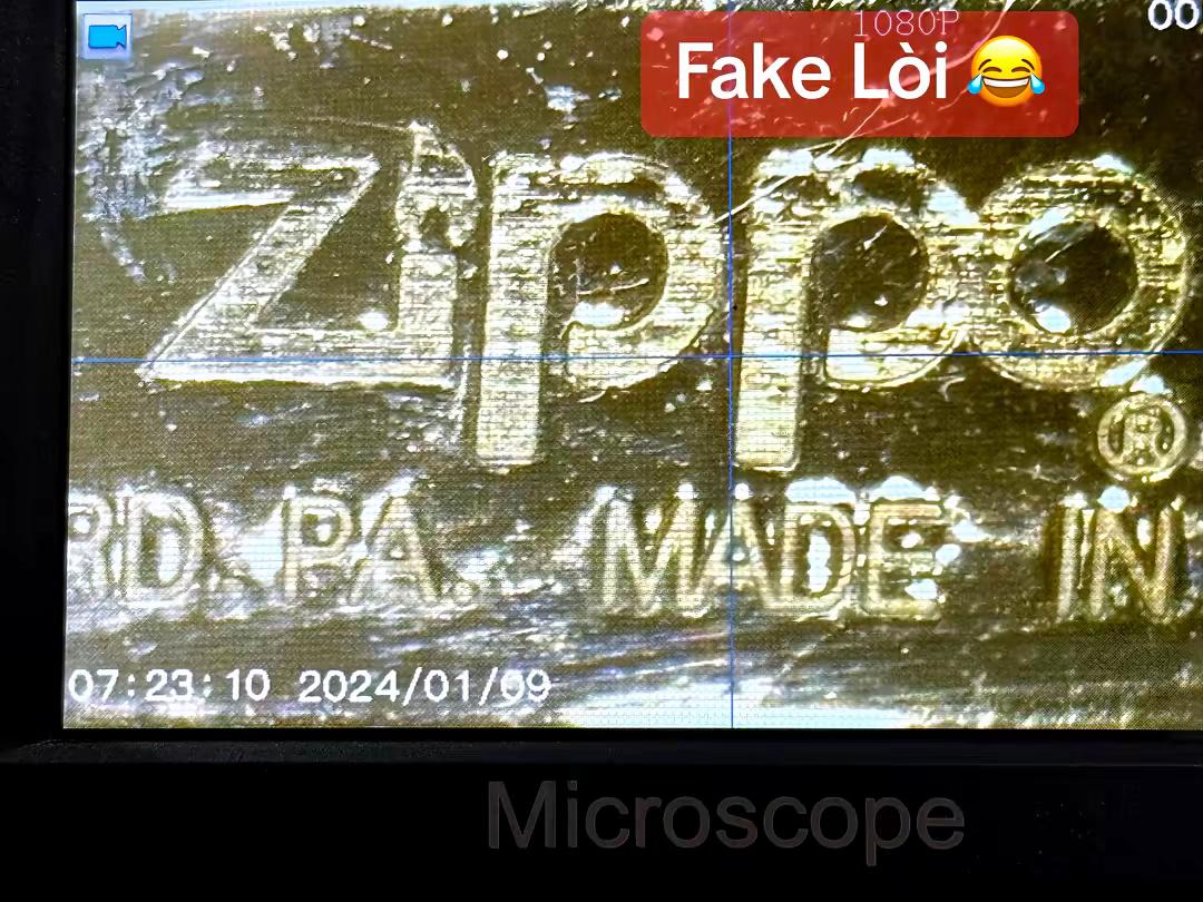 So sánh nhận biết Zippo thật giả