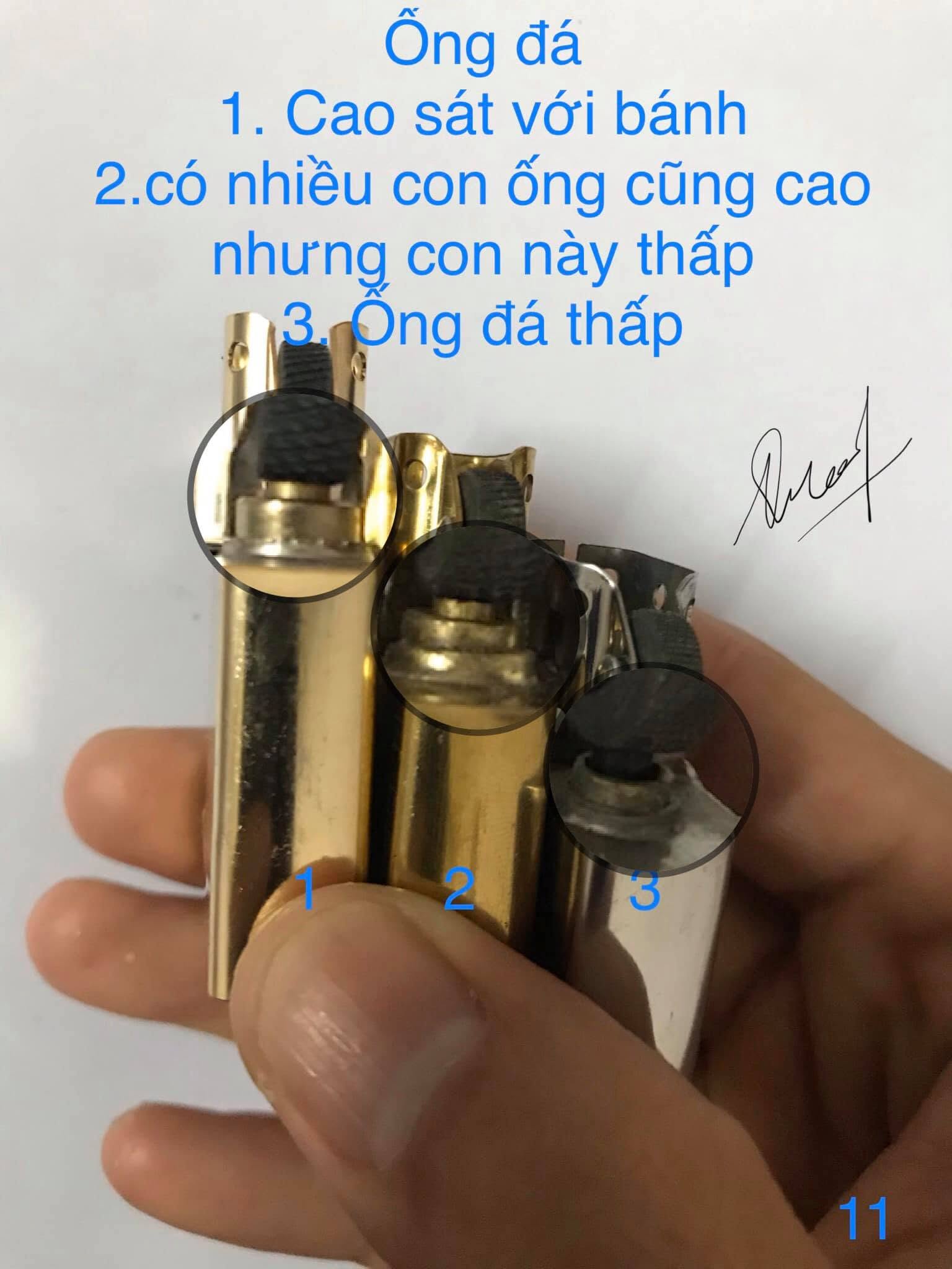 So sánh nhận biết Zippo thật giả 