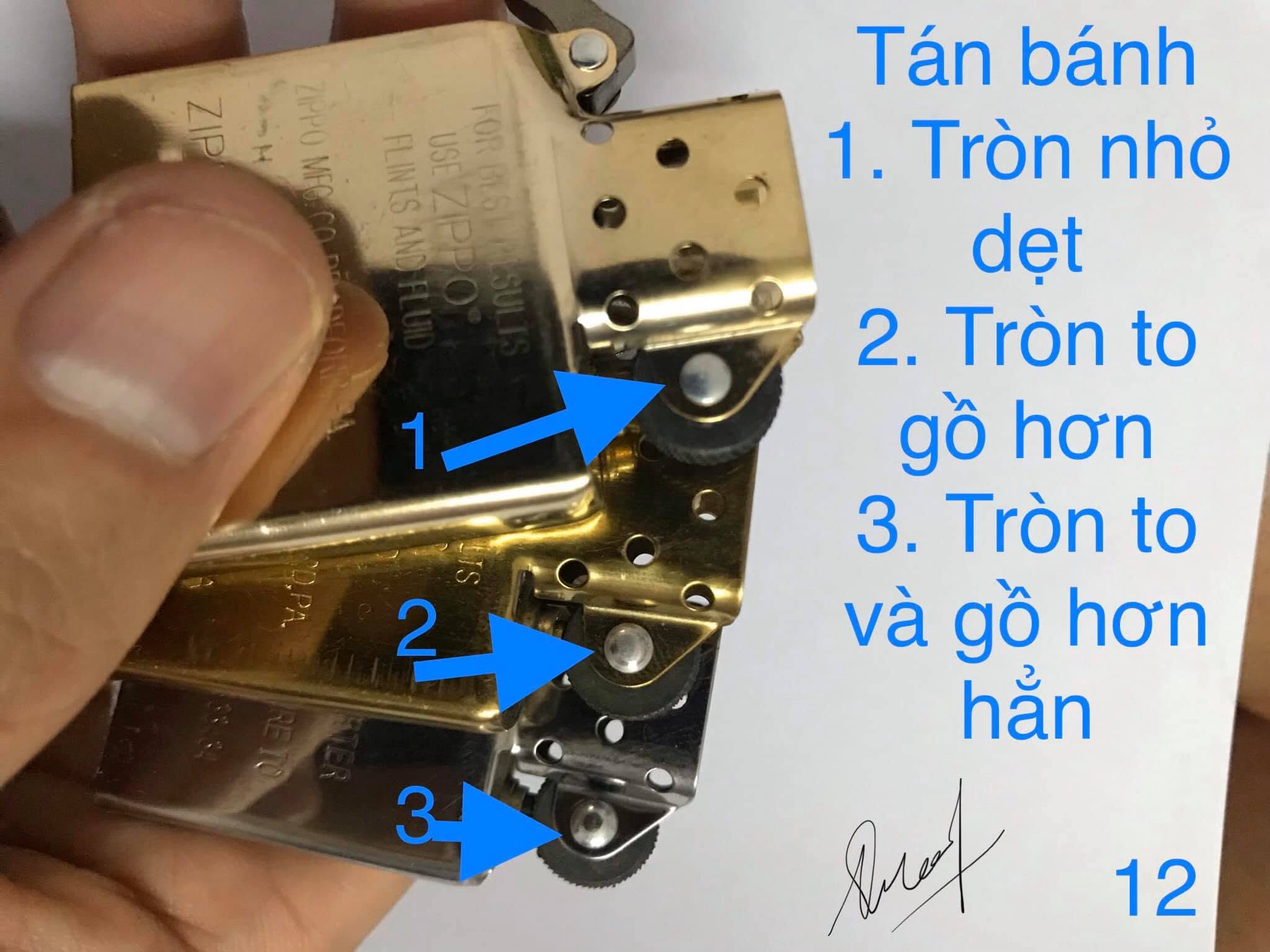 So sánh nhận biết Zippo thật giả 