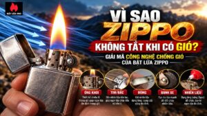 Vì Sao Zippo Không Tắt Khi Có Gió Giải Mã Công Nghệ Chống Gió Của Bật Lửa Zippo