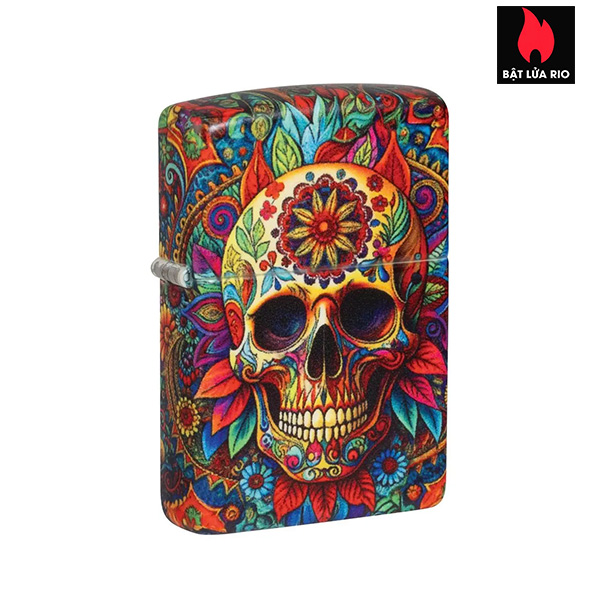 Home 51 Zippo 47263 - Zippo Colorful Skull 540 Fusion