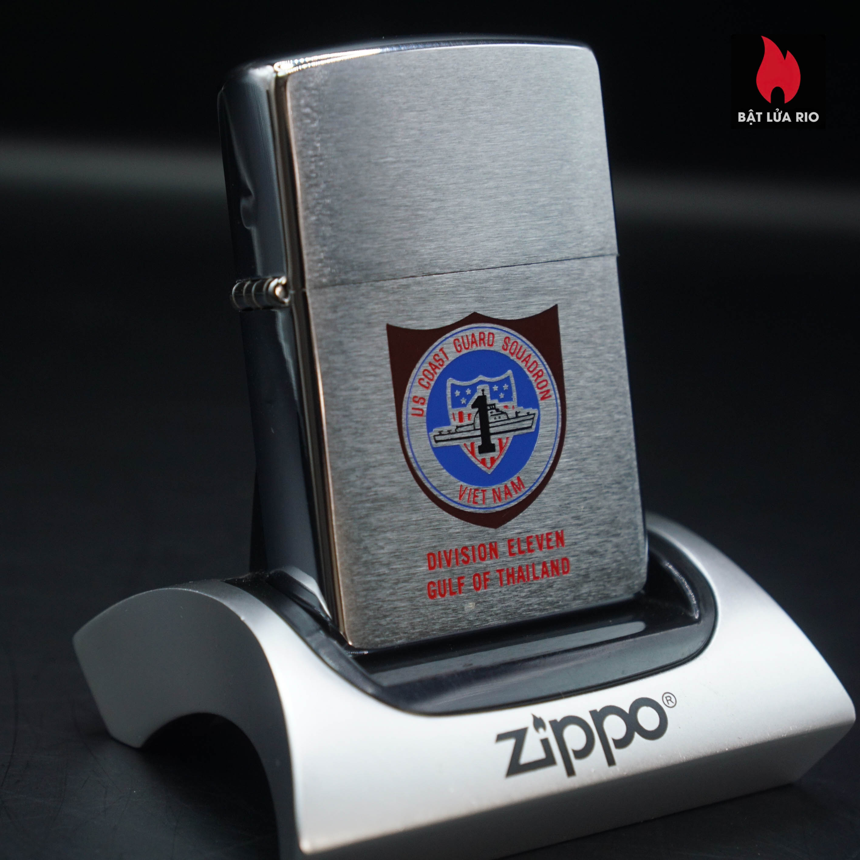 Home 41 Zippo 2001 – US Coast Guard Squadron 1 - Division Eleven, Gulf of Thailand