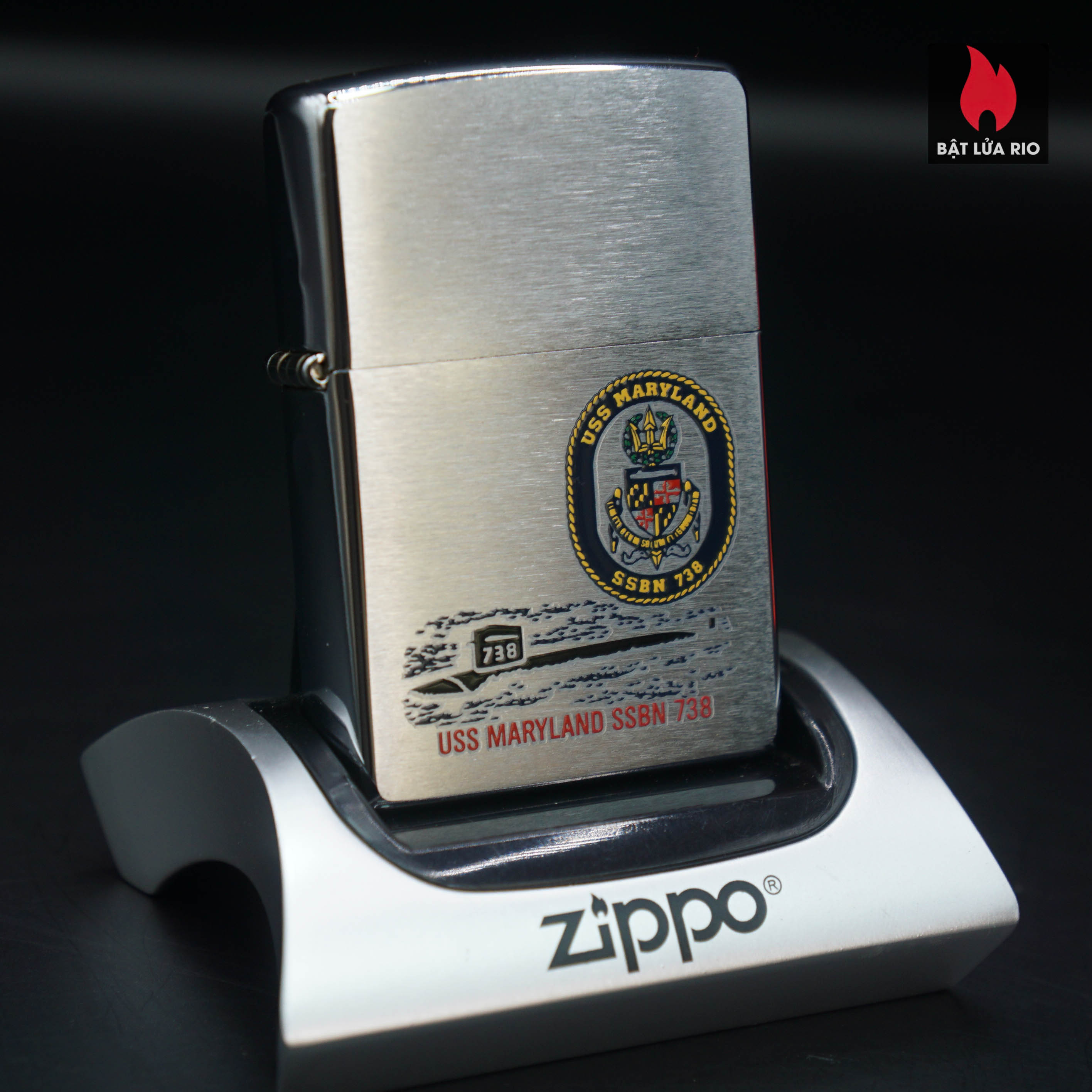 Home 49 Zippo 2002 – USS Maryland (SSBN-738) – Tàu Ngầm Hạt Nhân