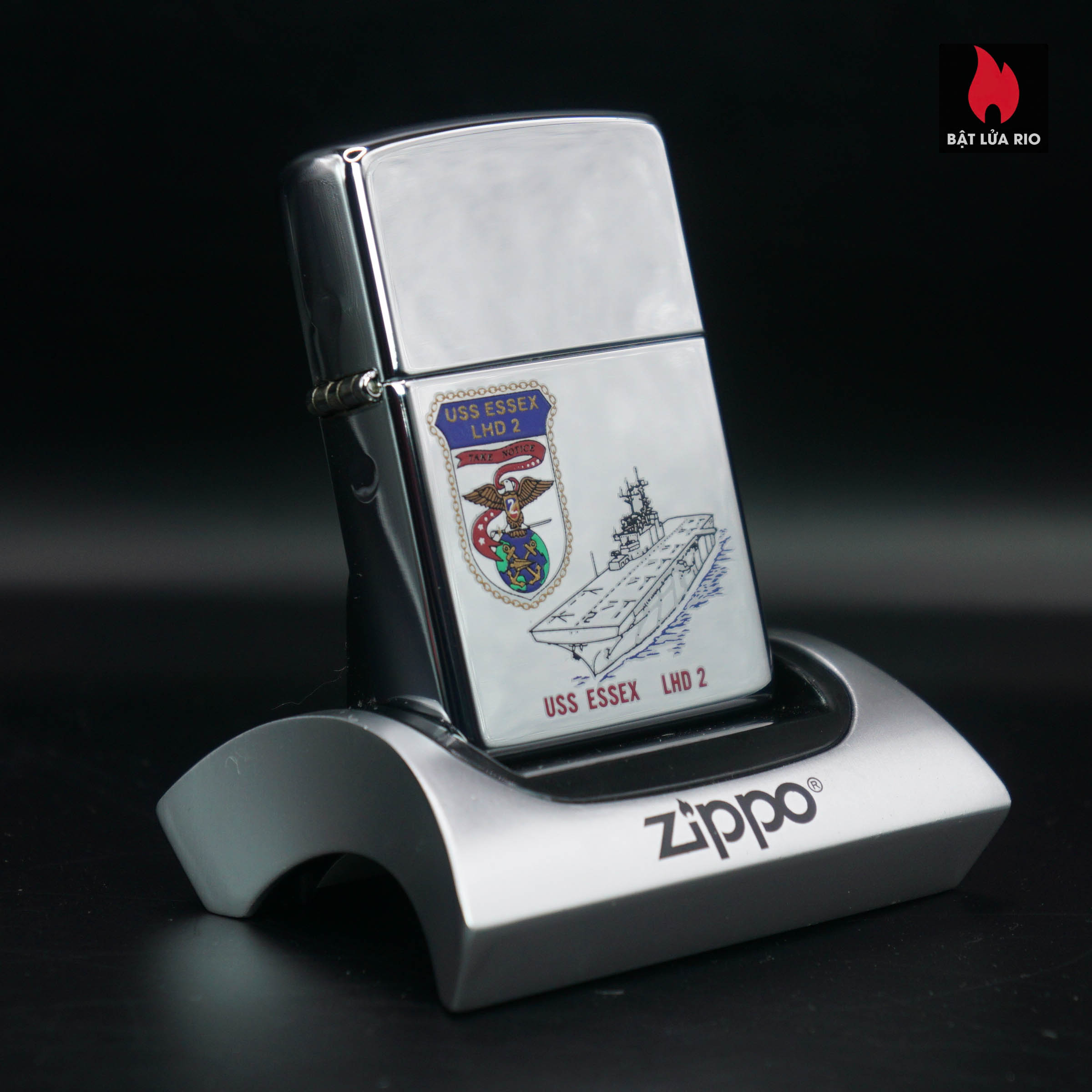 Home 47 Zippo 2003 – USS Essex LHD-2