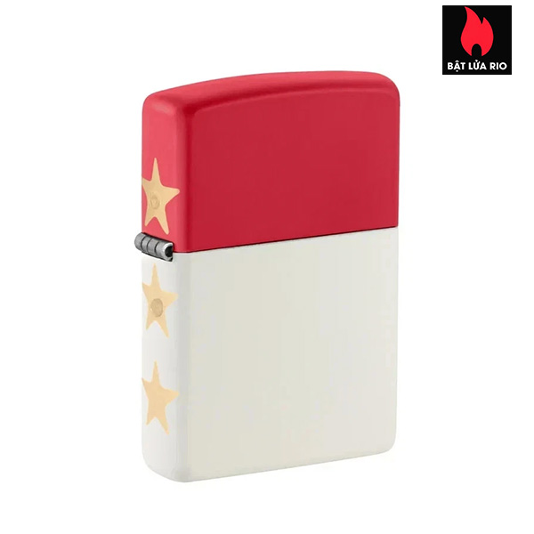 Home 61 Zippo 47295 - Zippo 250th Anniversary Special Edition White Red Matte
