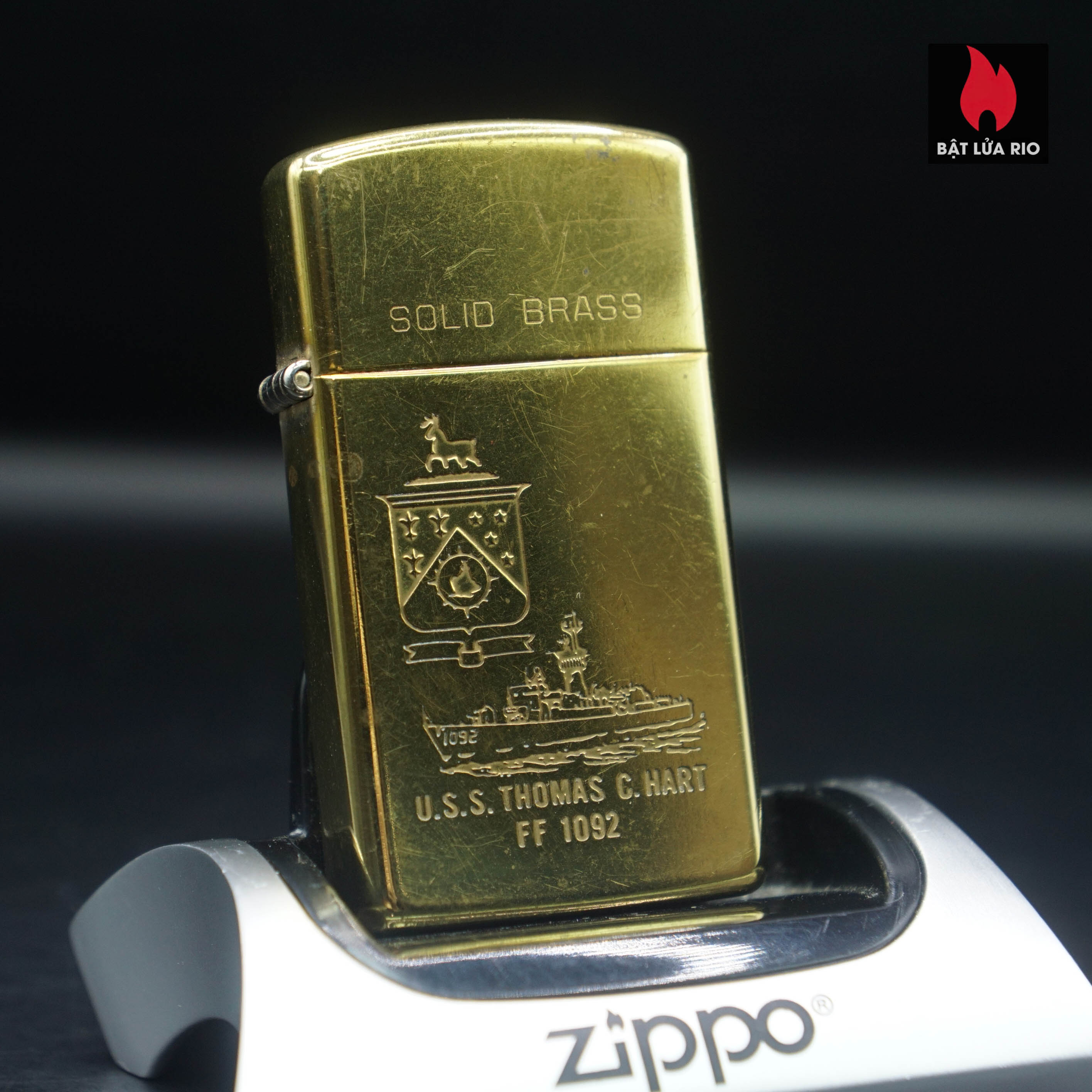 Zippo Slim Chu Niên 1932-1984 – USS Thomas C. Hart (FF 1092) – Cũ