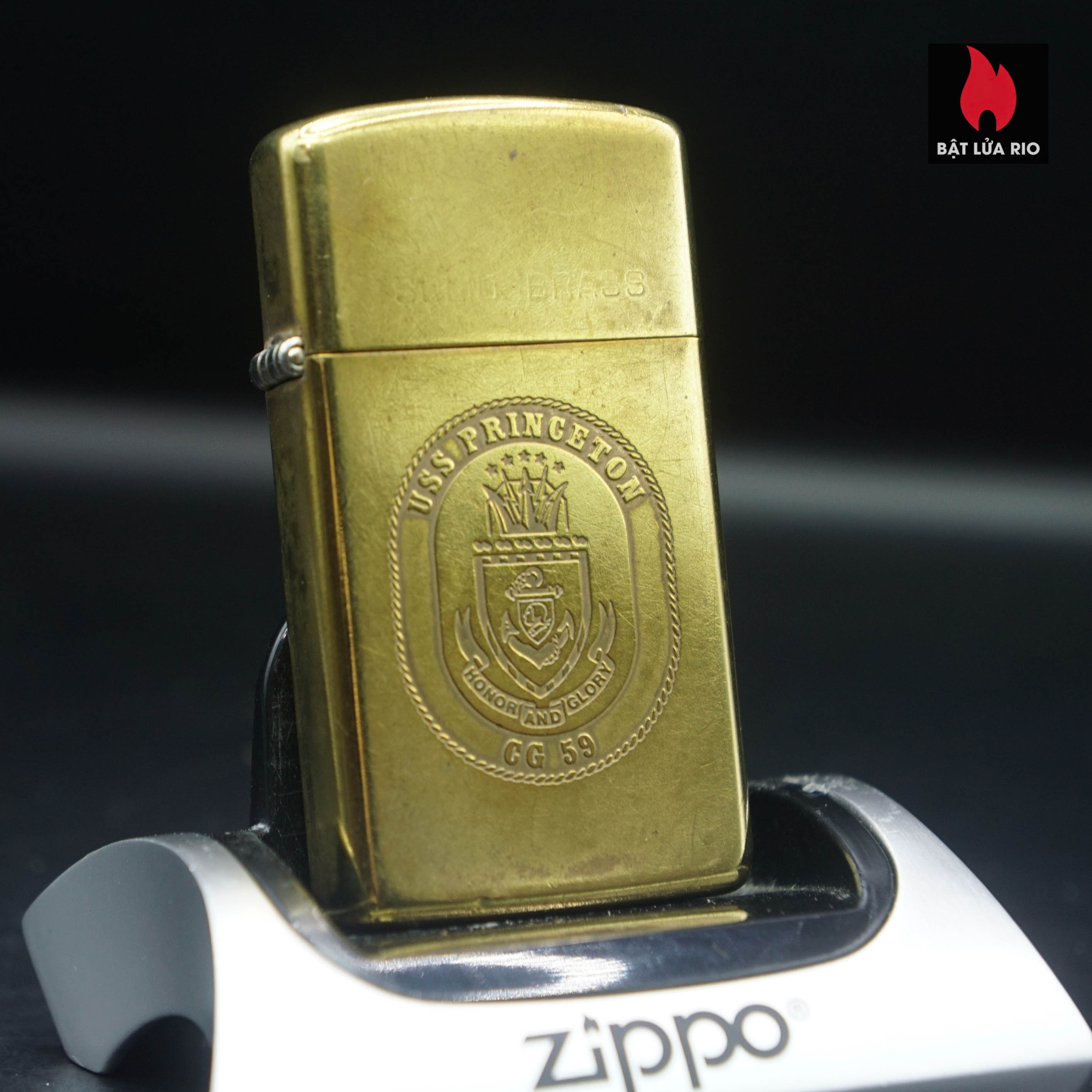 Zippo Slim Chu Niên 1932-1988 – USS Princeton (CG-59) – Cũ