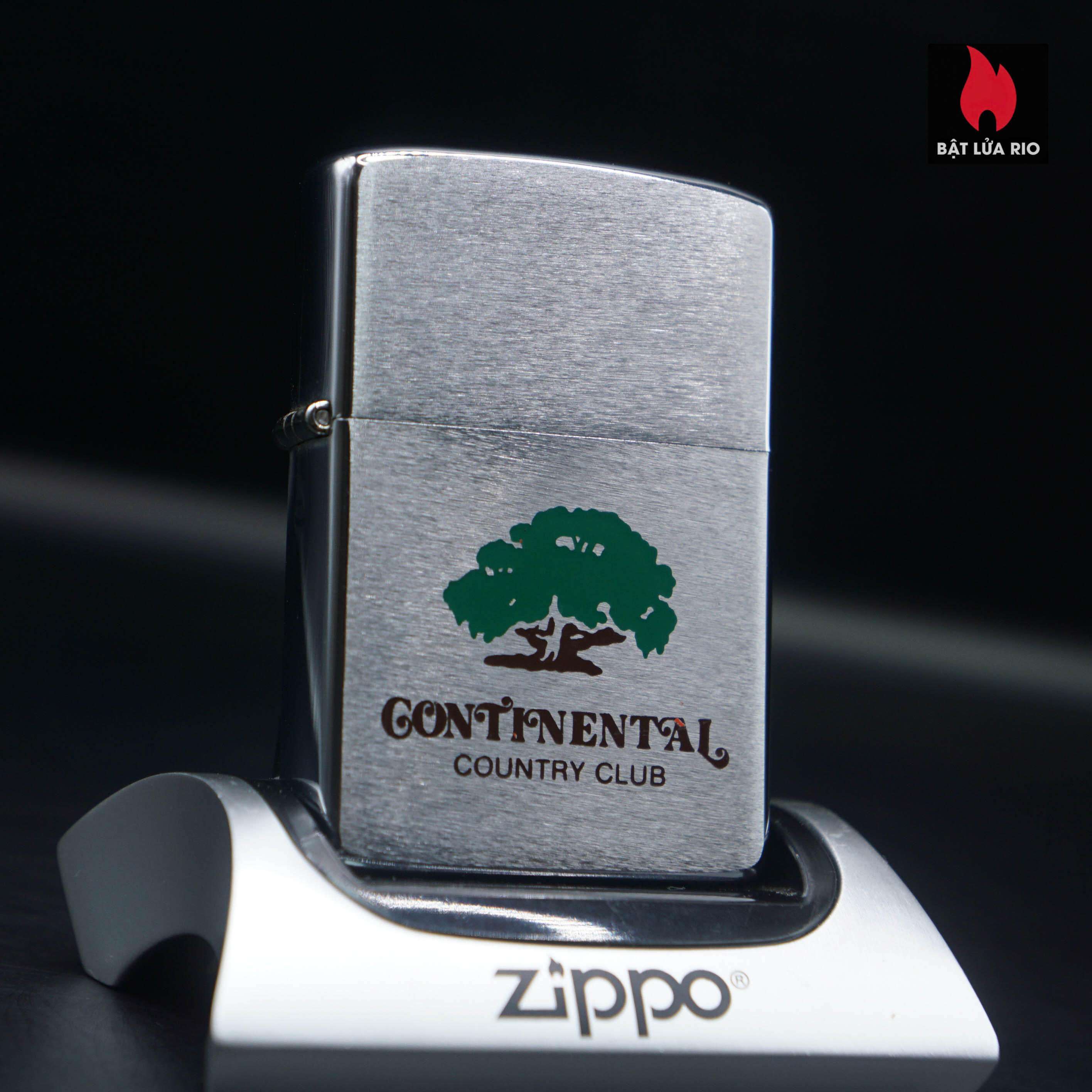 Zippo Xưa 1984 – Continental Country Club – Cũ