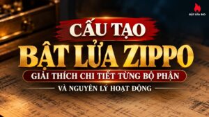 Cấu Tạo Bật Lửa Zippo Giải Thích Chi Tiết Từng Bộ Phận Và Nguyên Lý Hoạt Động