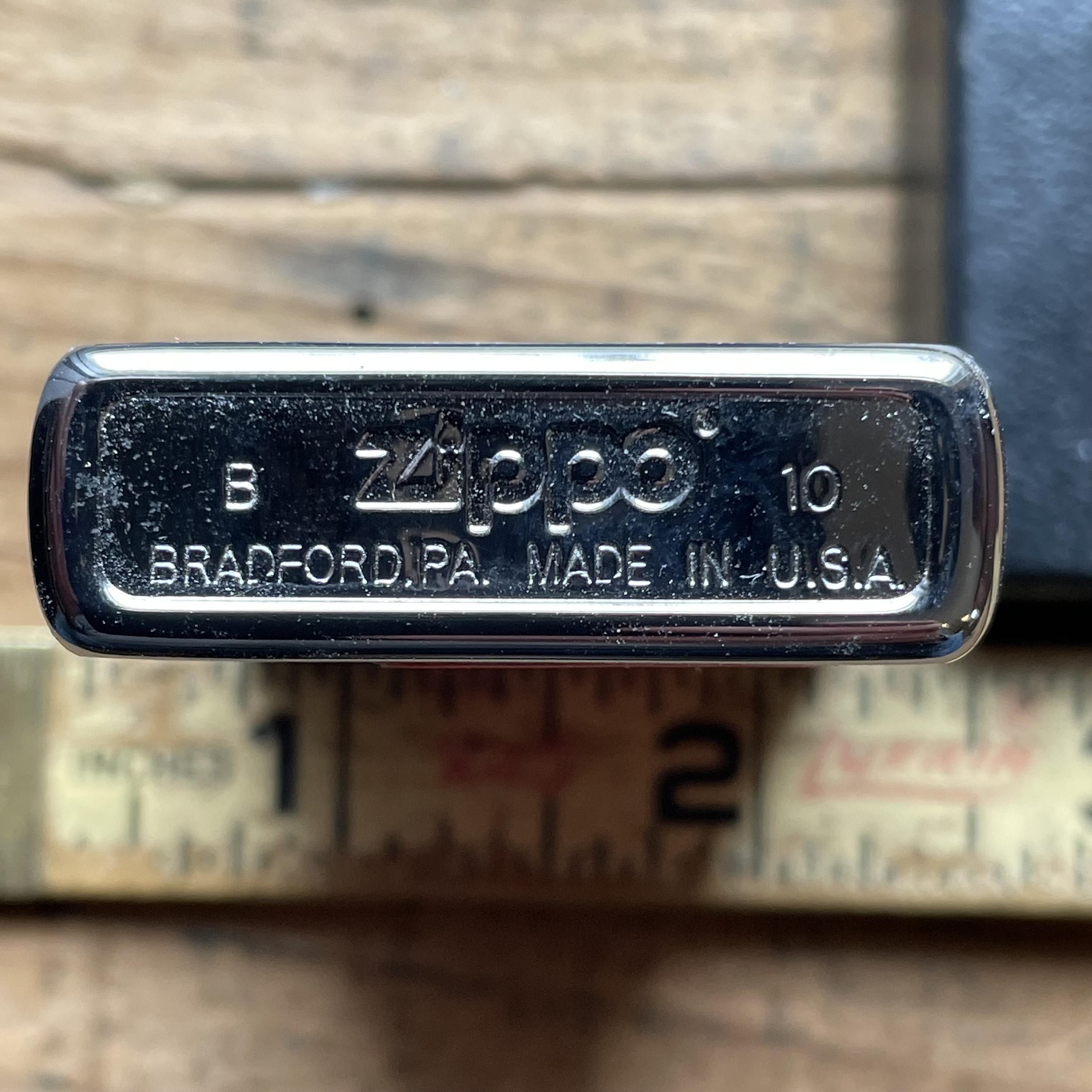 Mã Đáy Zippo Là Gì? Cách Đọc Mộc Đáy Và Xác Định Năm Sản Xuất Zippo 97 Mộc Zippo năm 2010