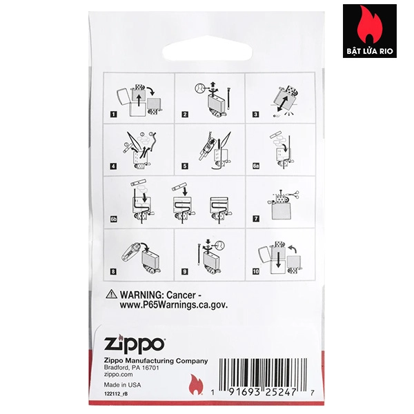 Bộ Bông Và Miếng Chặn Xăng Zippo Chính Hãng – Cotton and Felt Replacement Kit – 122112 3 Bộ Bông Và Miếng Chặn Xăng Zippo Chính Hãng – Cotton and Felt Replacement Kit – 122112 2