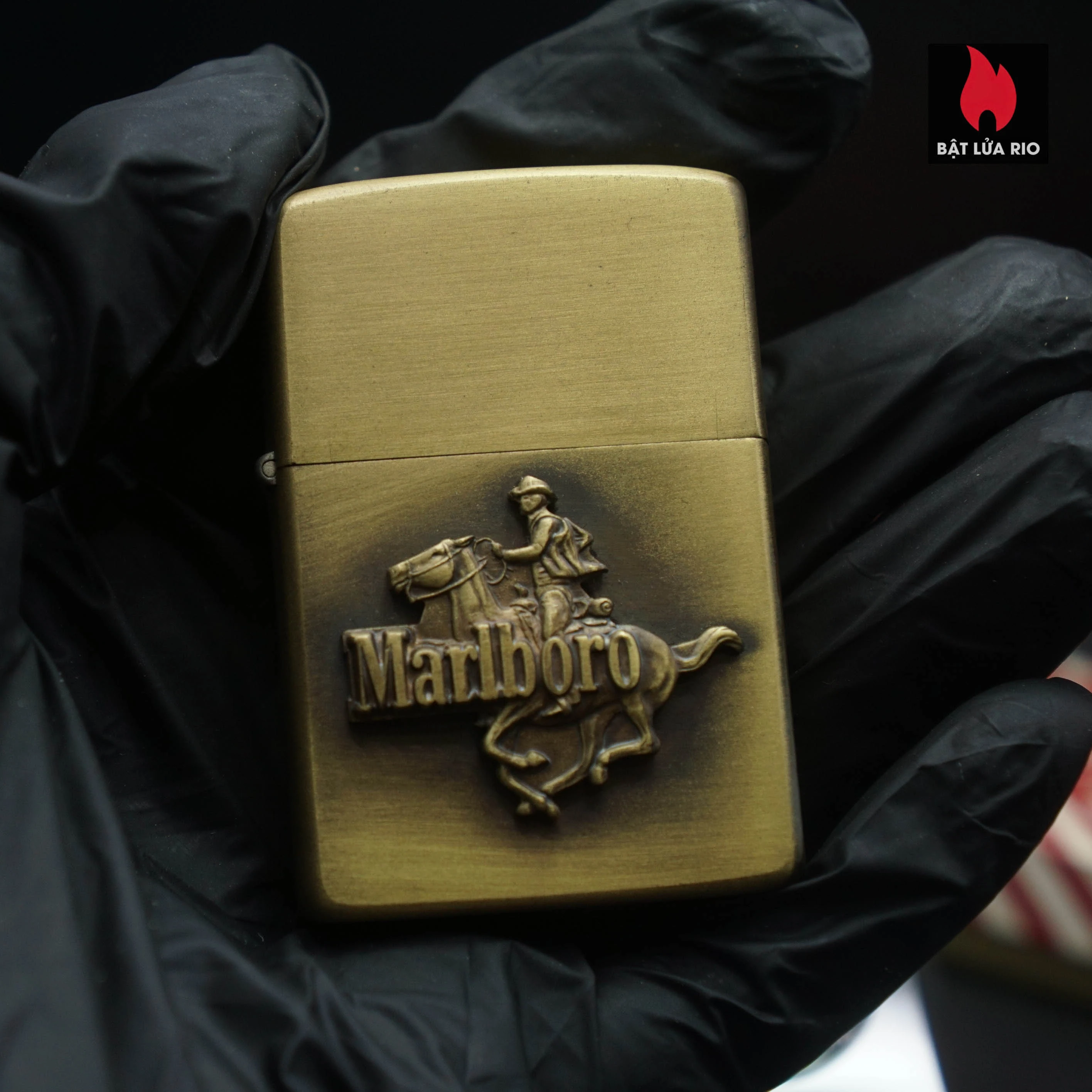 Zippo 1982 – New – Solid Brass – Đồng Nguyên Khối – Brass Zippo Marlboro Running HorseMan 1982 67 Zippo 1982 – New – Solid Brass – Đồng Nguyên Khối – Brass Zippo Marlboro Running HorseMan 1982 10