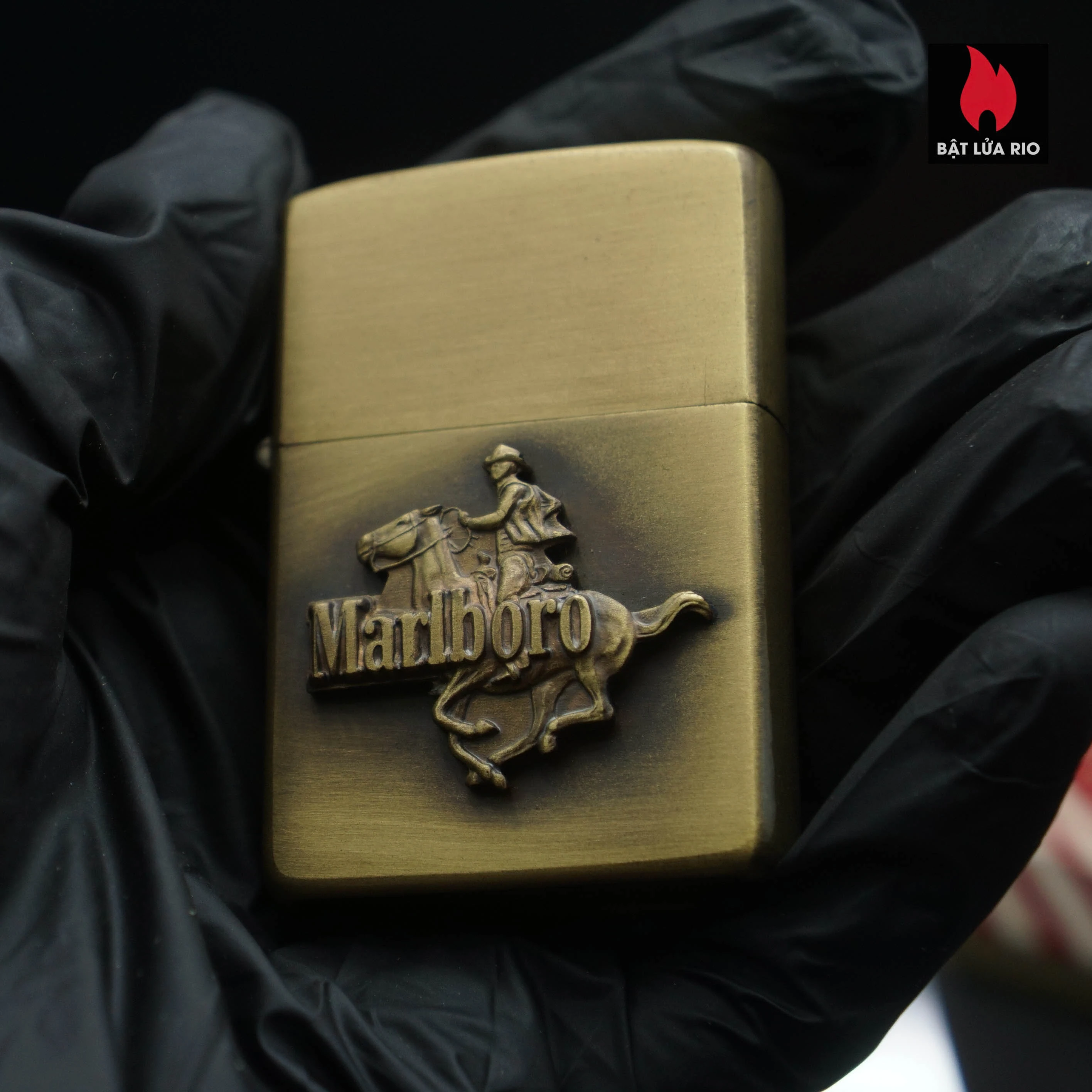 Zippo 1982 – New – Solid Brass – Đồng Nguyên Khối – Brass Zippo Marlboro Running HorseMan 1982 66 Zippo 1982 – New – Solid Brass – Đồng Nguyên Khối – Brass Zippo Marlboro Running HorseMan 1982 11