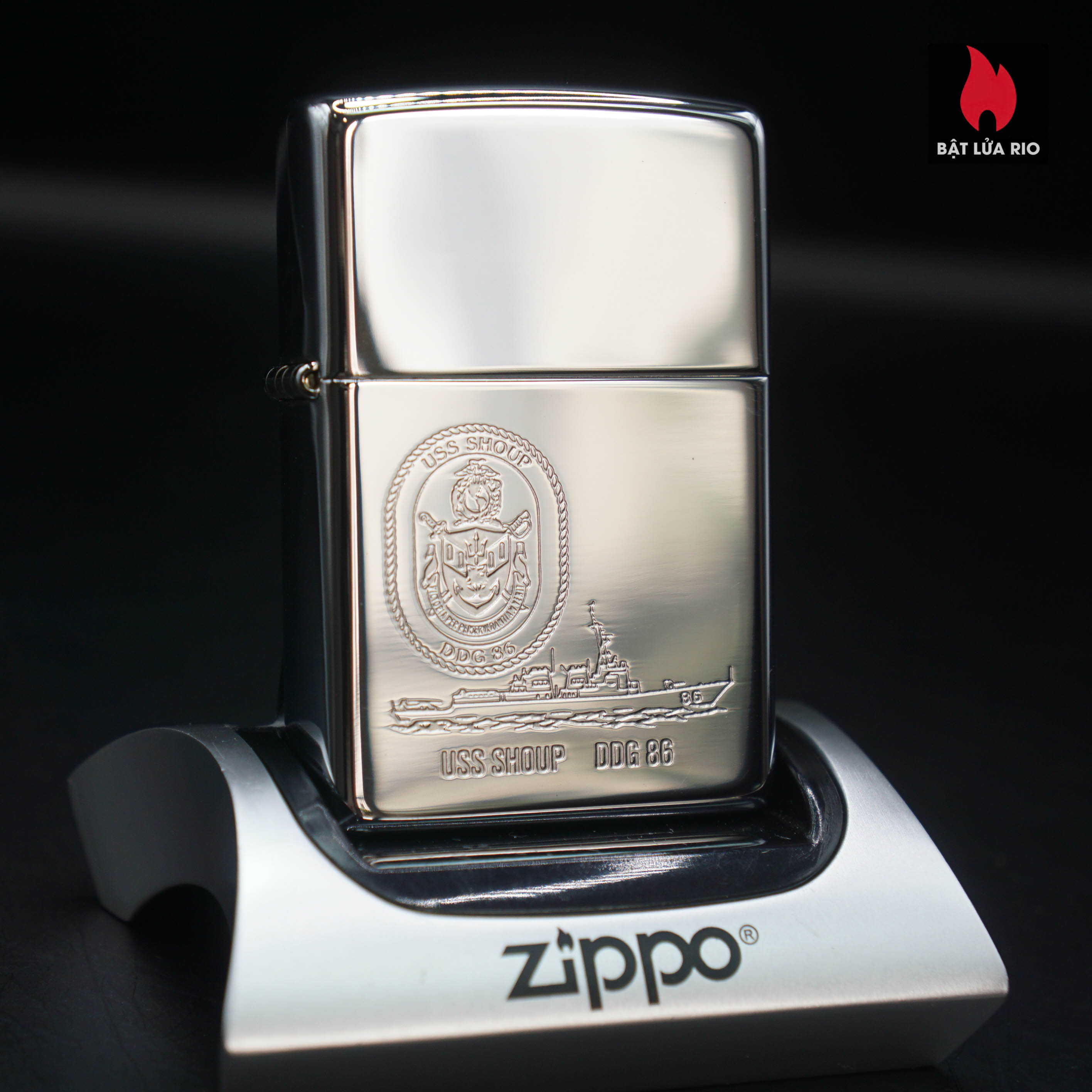 Home 48 Zippo 2003 – USS. Vincennes (CG-49) – Tàu Khu Trục Tên Lửa Dẫn Đường
