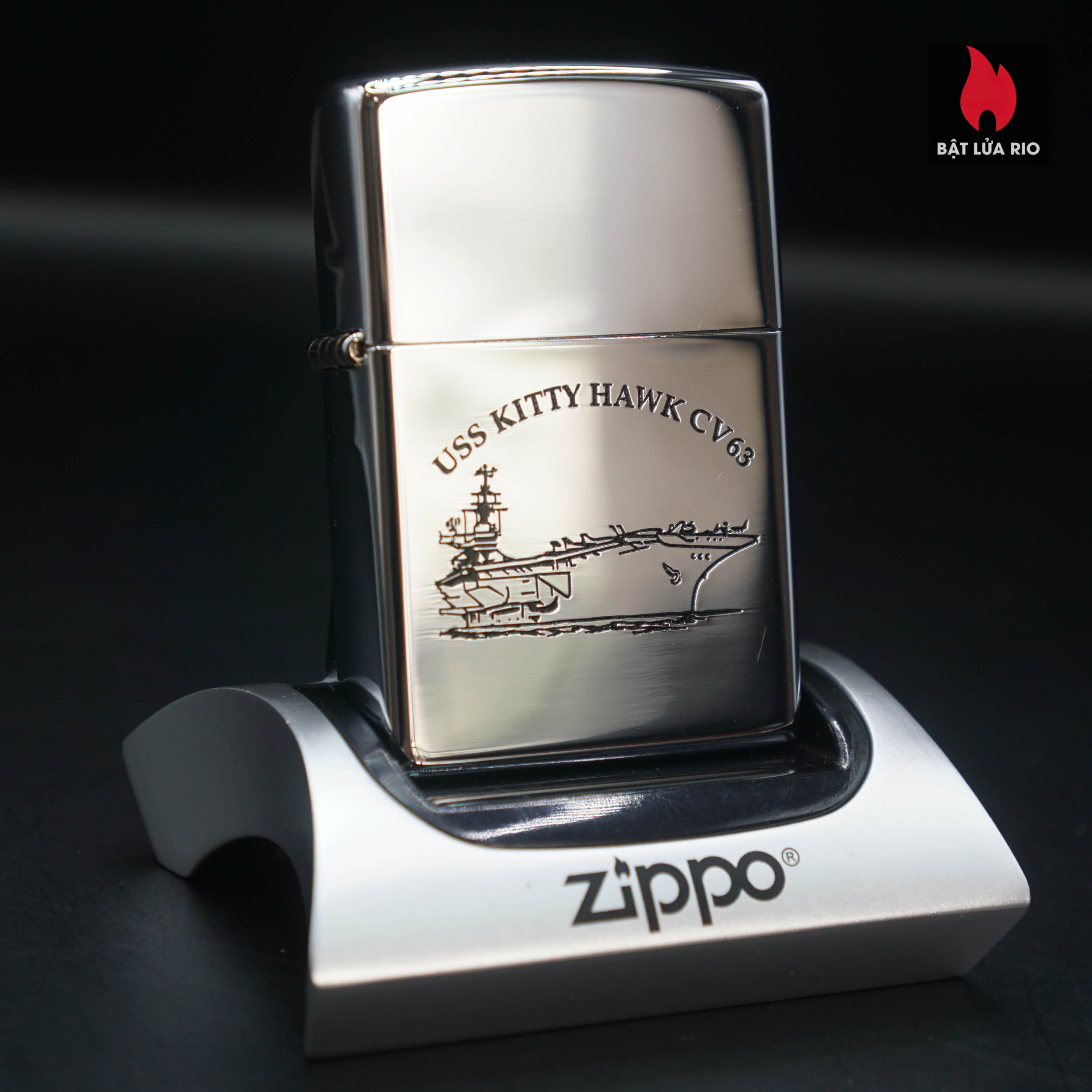 Zippo 2004 – USS Kitty Hawk (CV-63) – Siêu Hàng Không Mẫu Hạm