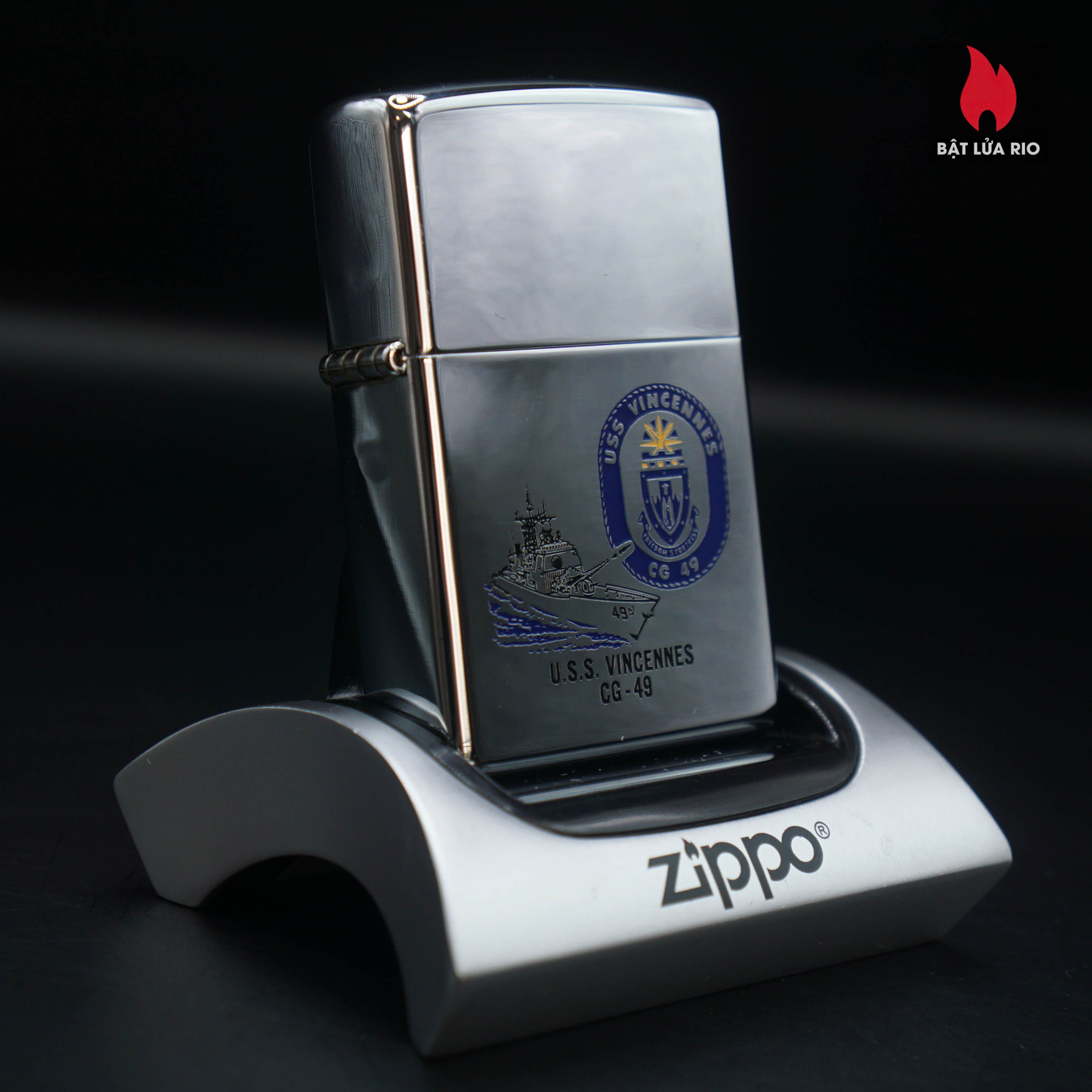 Zippo 2004 – USS. Vincennes (CG-49) – Tàu Tuần Dương Tên Lửa Dẫn Đường