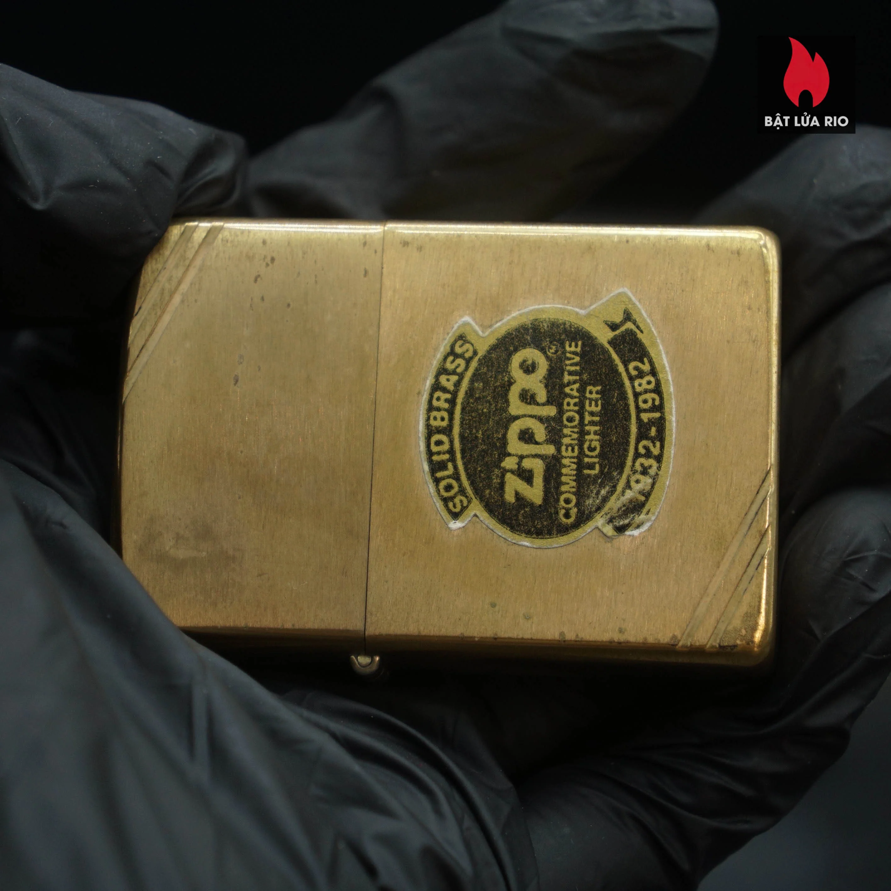 Zippo Chu Niên 1932-1982 – Đồng Khối – Commemorative 1932-1982 50th Anniversary – Trơn 2 mặt 66 Zippo Chu Niên 1932-1982 – Đồng Khối – Commemorative 1932-1982 50th Anniversary – Trơn 2 mặt 10