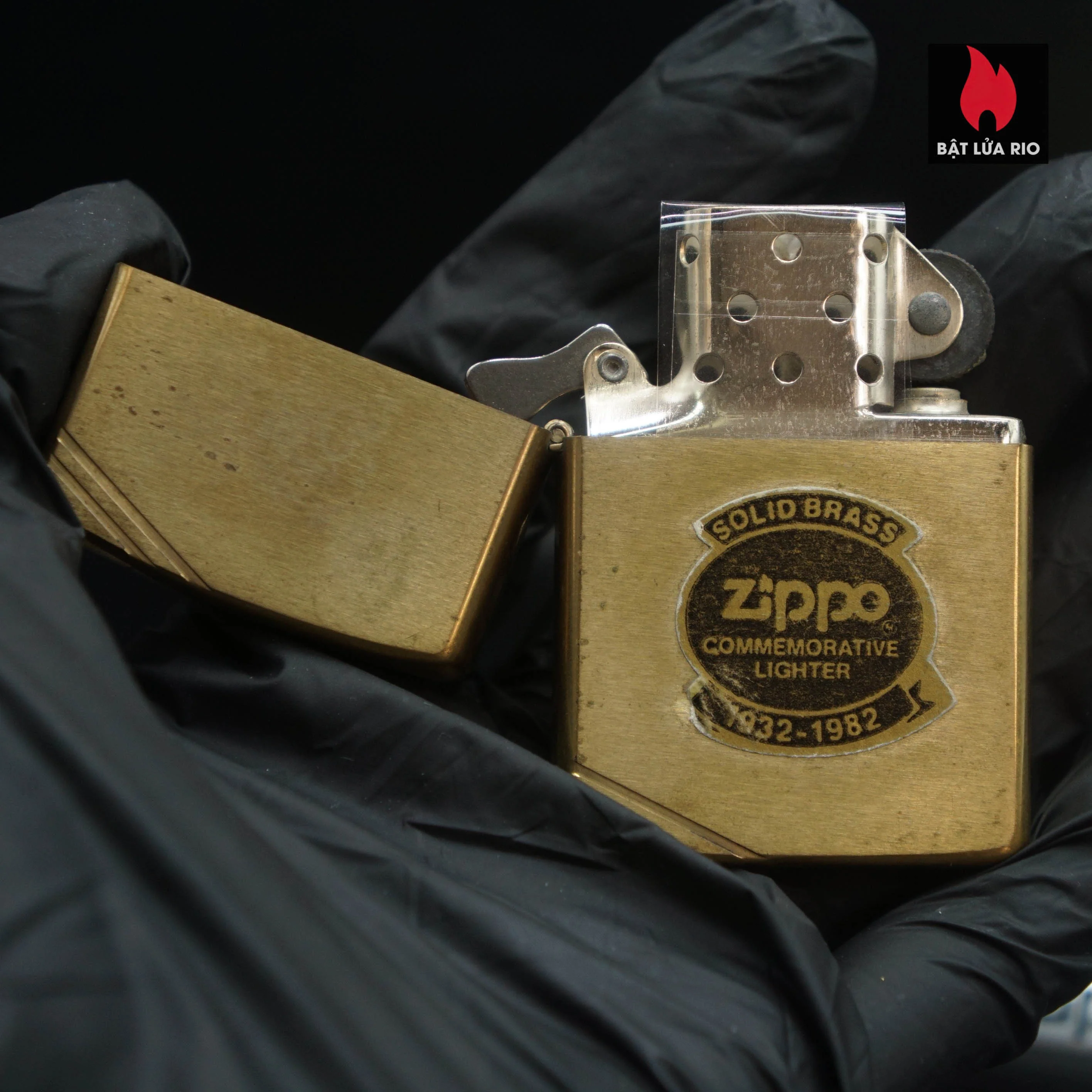 Zippo Chu Niên 1932-1982 – Đồng Khối – Commemorative 1932-1982 50th Anniversary – Trơn 2 mặt 74 Zippo Chu Niên 1932-1982 – Đồng Khối – Commemorative 1932-1982 50th Anniversary – Trơn 2 mặt 19