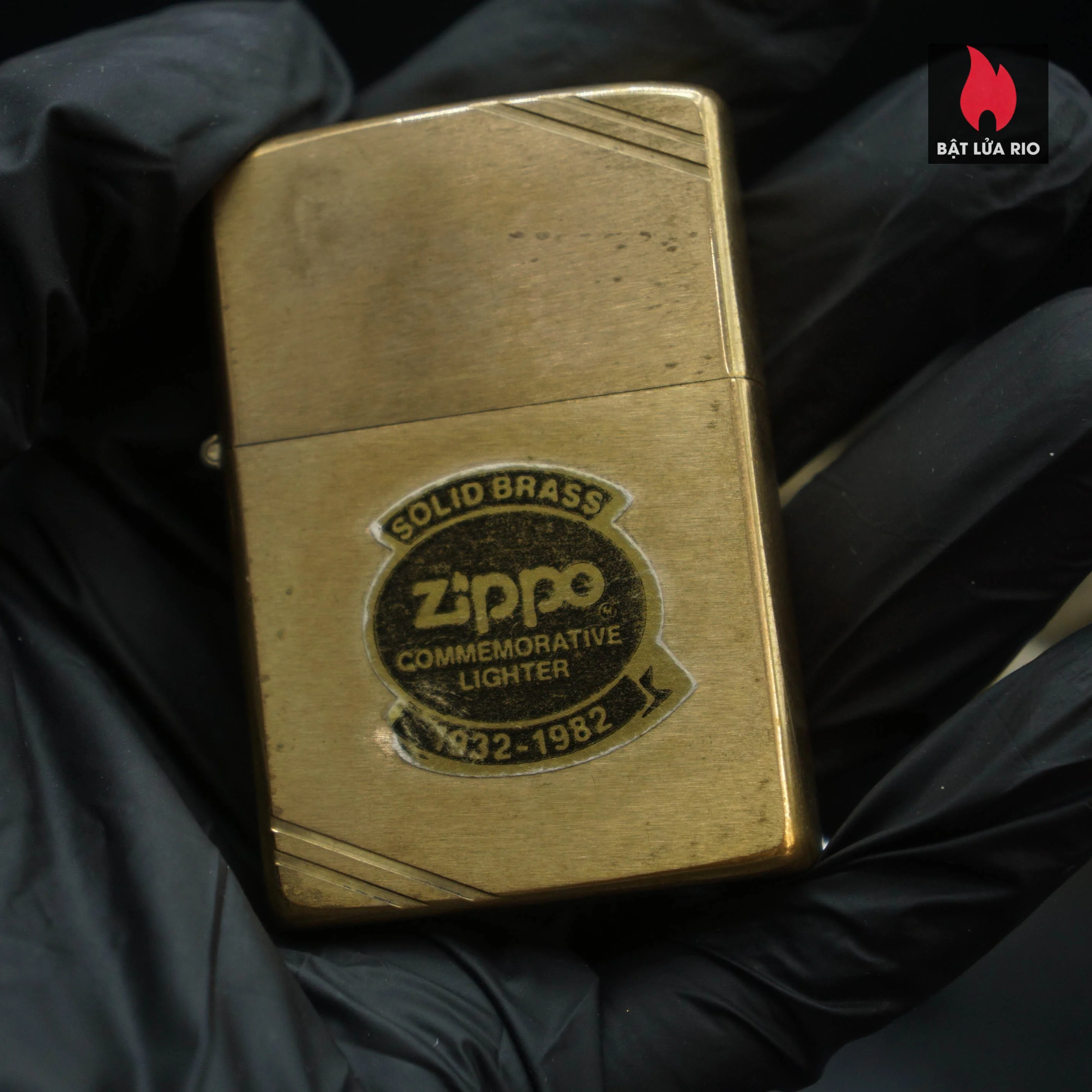 Zippo Chu Niên 1932-1982 – Đồng Khối – Commemorative 1932-1982 50th Anniversary – Trơn 2 mặt 63 Zippo Chu Niên 1932-1982 – Đồng Khối – Commemorative 1932-1982 50th Anniversary – Trơn 2 mặt 9