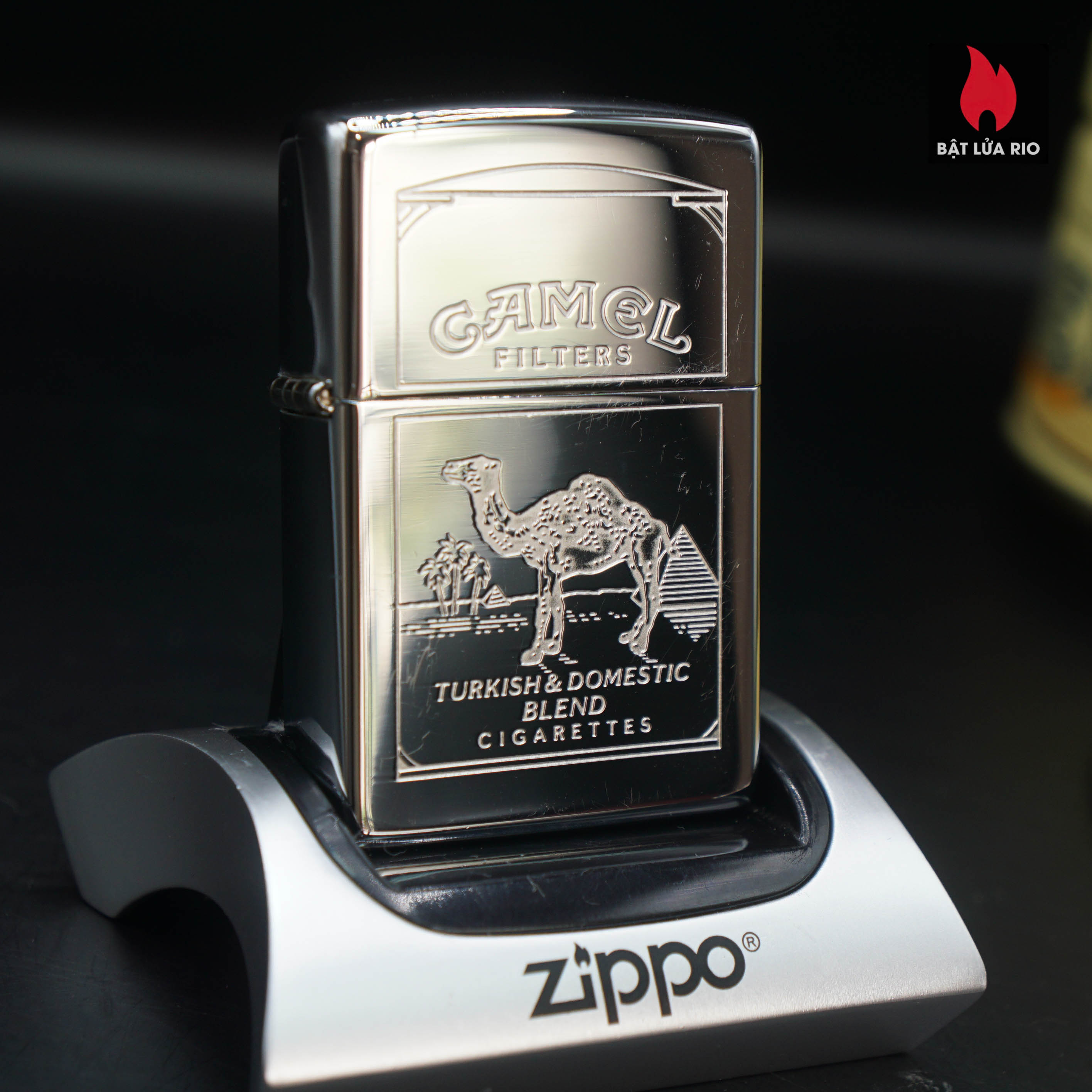 Zippo La Mã 1994 – Camel Filters – Turkish & Domestic Blend Cigarettes – L-X