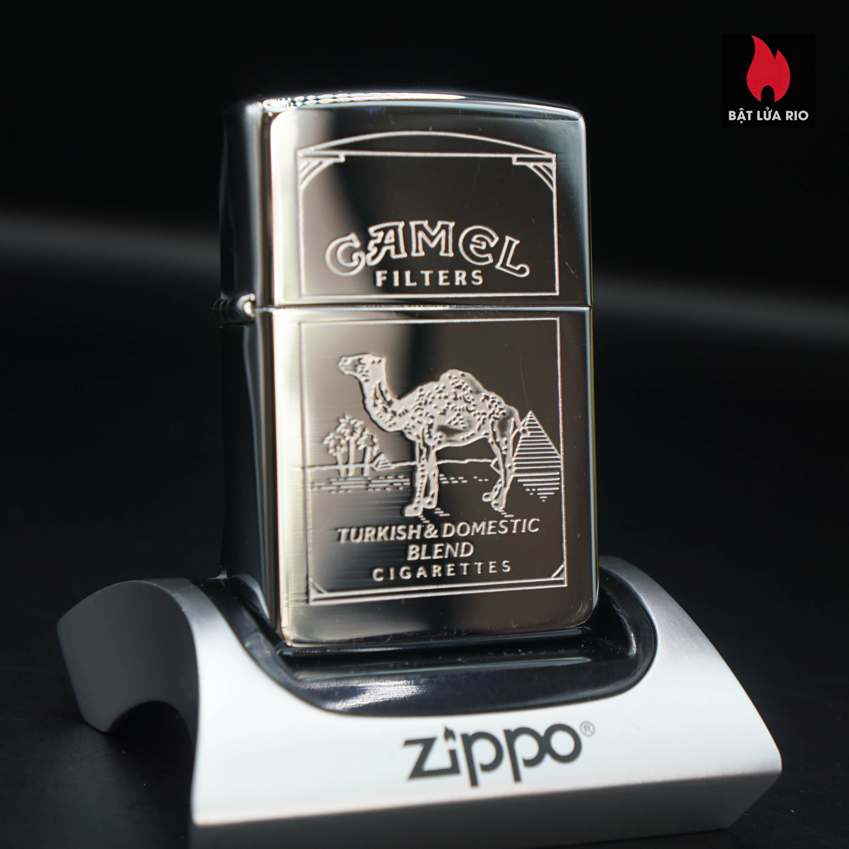 Zippo La Mã 1995 – Camel Filters – Turkish & Domestic Blend Cigarettes – D-XI