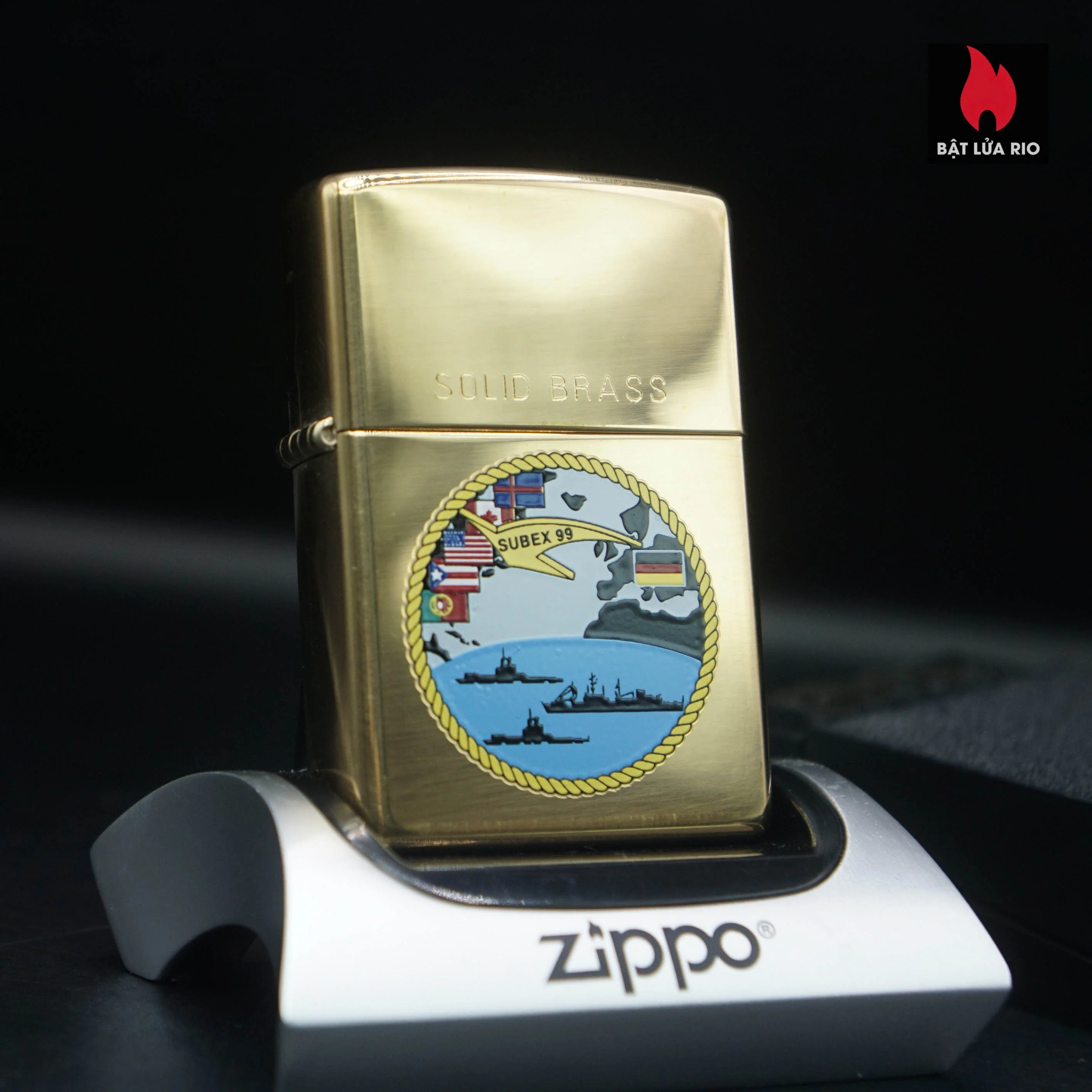 Home 38 Zippo La Mã 1999 – Subex 99 – Diễn tập Tàu ngầm Hải quân