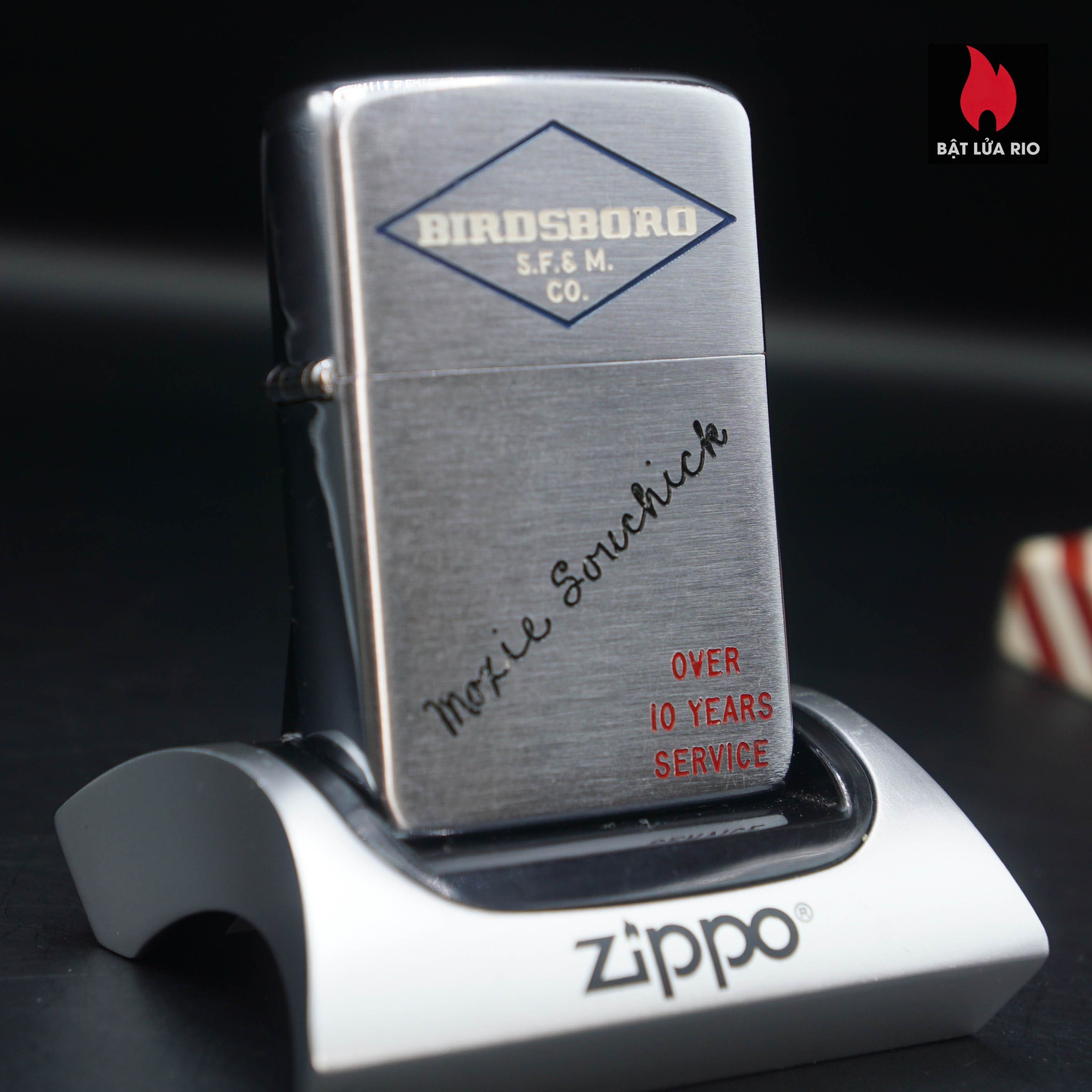 Home 42 Zippo Xưa 1956 – Birdsboro Steel Foundry & Manufacturing Co – Tập đoàn Thép Birdsboro