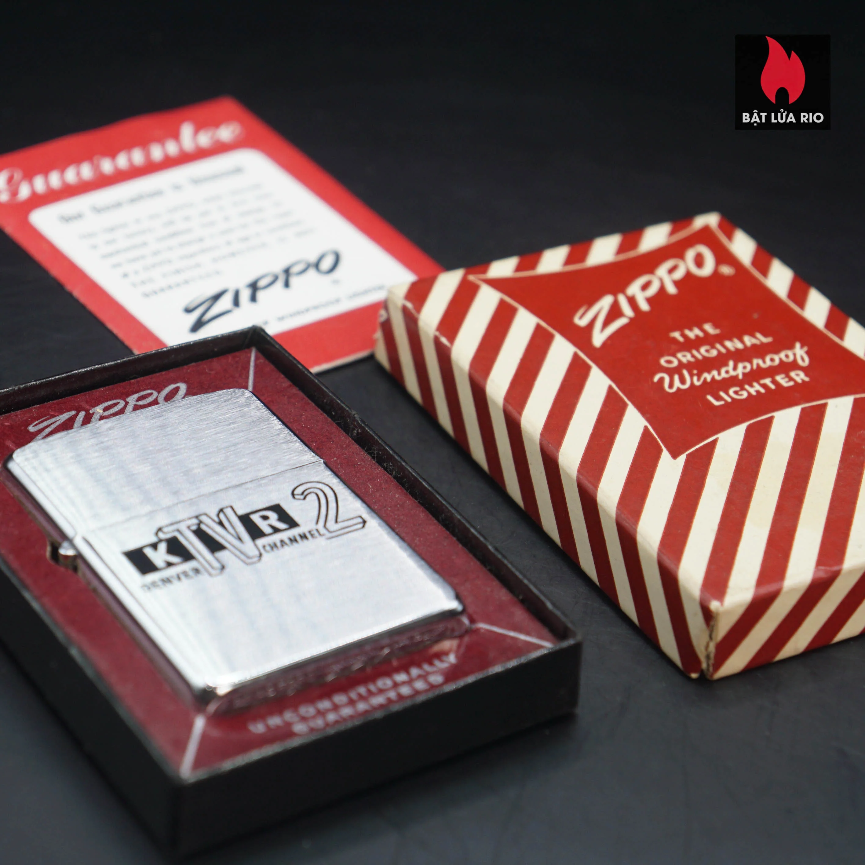 Zippo Xưa 1957 – KTVR Channel 2 Denver – Đài Truyền Hình 42 Zippo Xưa 1957 – KTVR Channel 2 Denver – Đài Truyền Hình 1