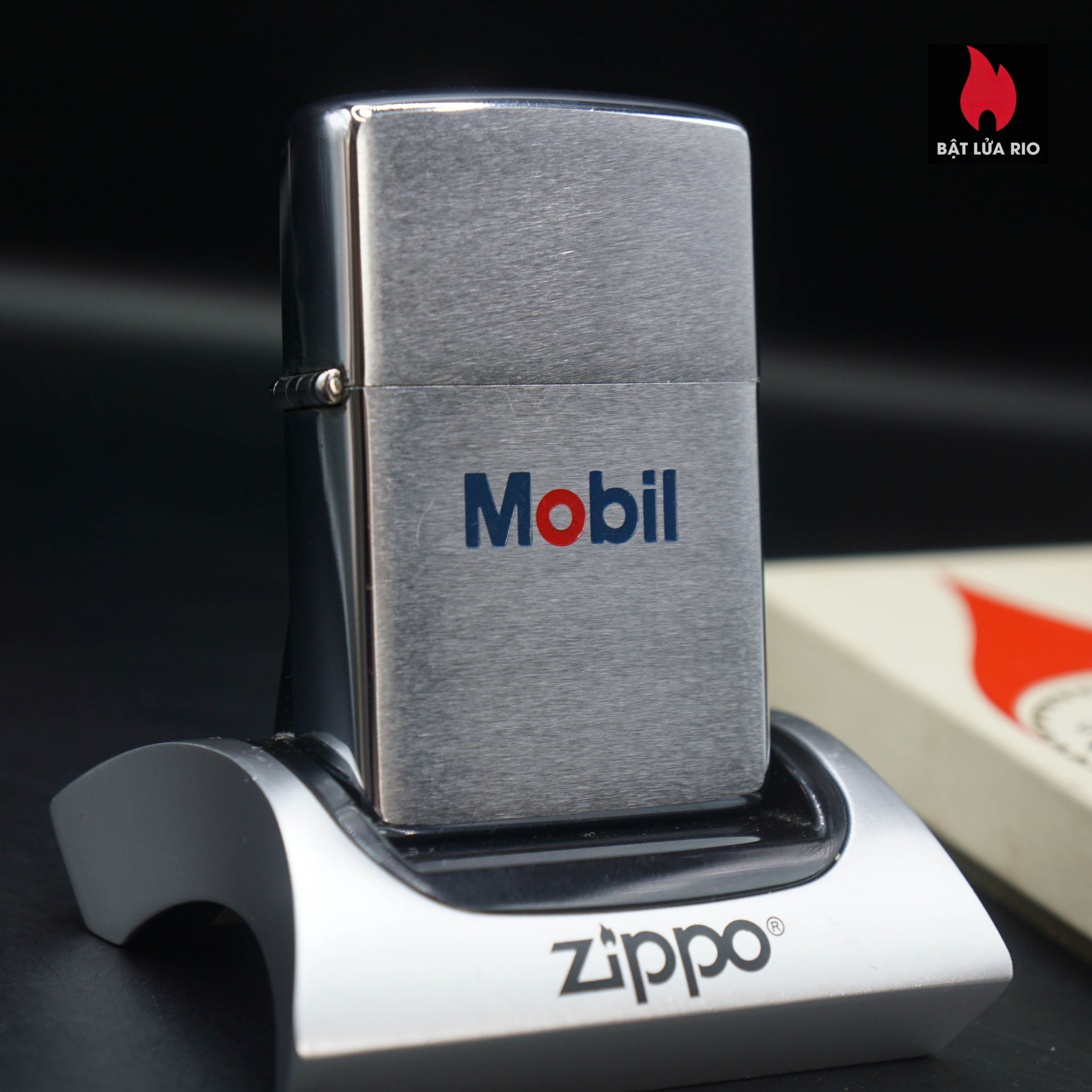 Home 40 Zippo Xưa 1966 – Mobil Oil – Tập Đoàn Dầu Khí Mobil