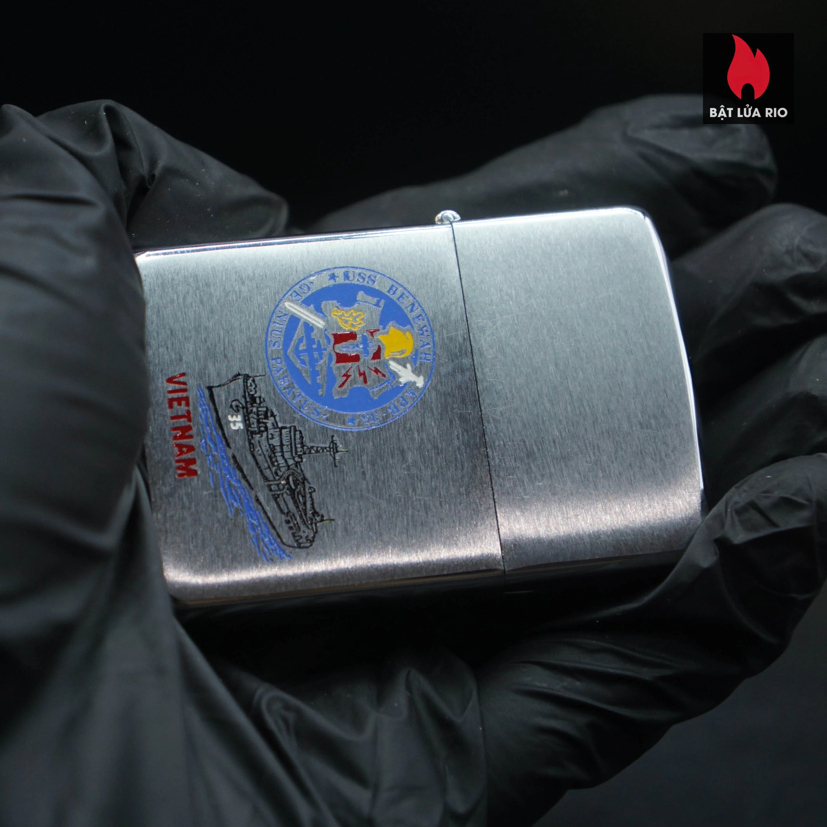 Zippo Xưa 1969 – Việt Nam War – USS Benewah APB-35 – Tàu Chiến Doanh Trại 11 Zippo Xưa 1969 – Việt Nam War – USS Benewah APB-35 – Tàu Chiến Doanh Trại 12