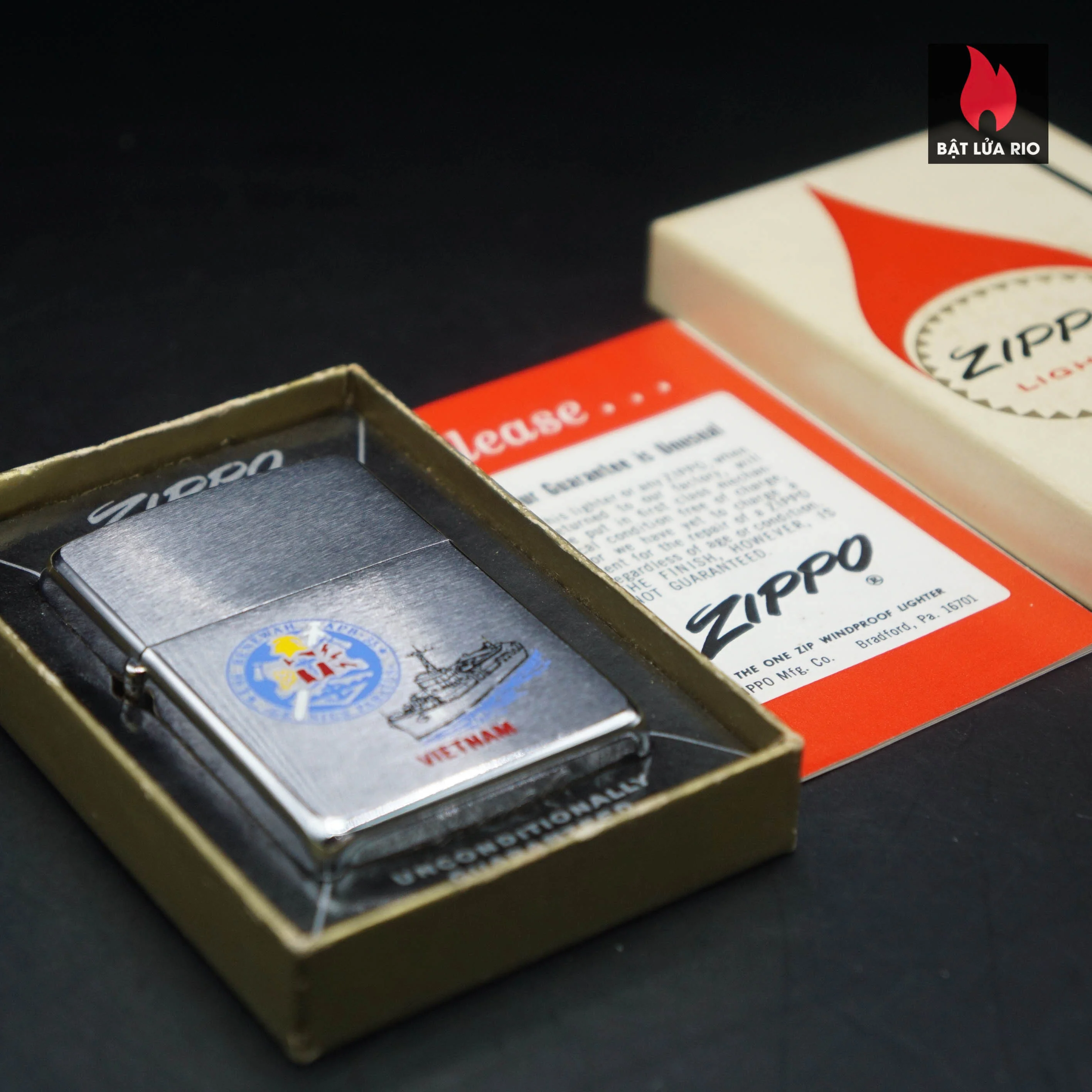 Zippo Xưa 1969 – Việt Nam War – USS Benewah APB-35 – Tàu Chiến Doanh Trại 27 Zippo Xưa 1969 – Việt Nam War – USS Benewah APB-35 – Tàu Chiến Doanh Trại 2