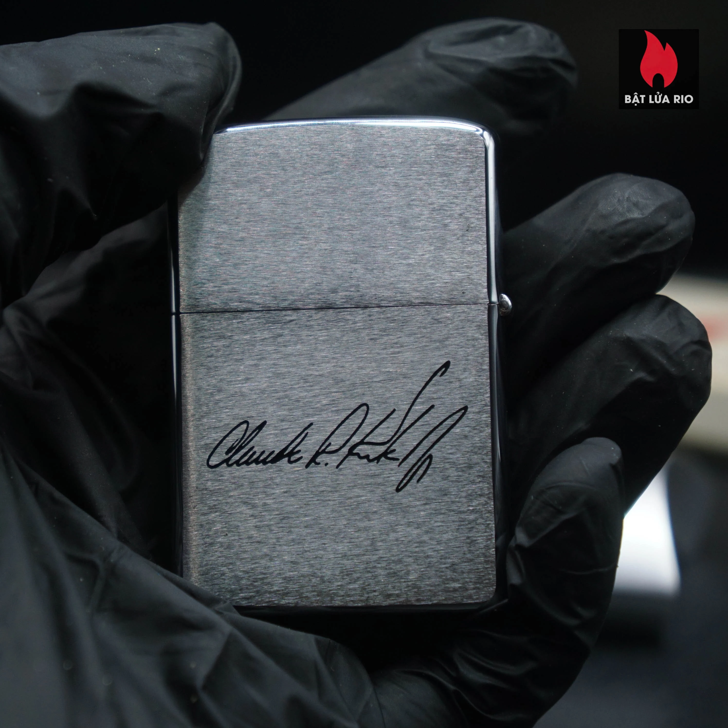 Zippo Xưa 1970 – Brushed Chrome – Claude R. Kirk Jr. – Cựu Thống đốc Florida – New 50 Zippo Xưa 1970 – Brushed Chrome – Claude R. Kirk Jr. – Cựu Thống đốc Florida – New 11