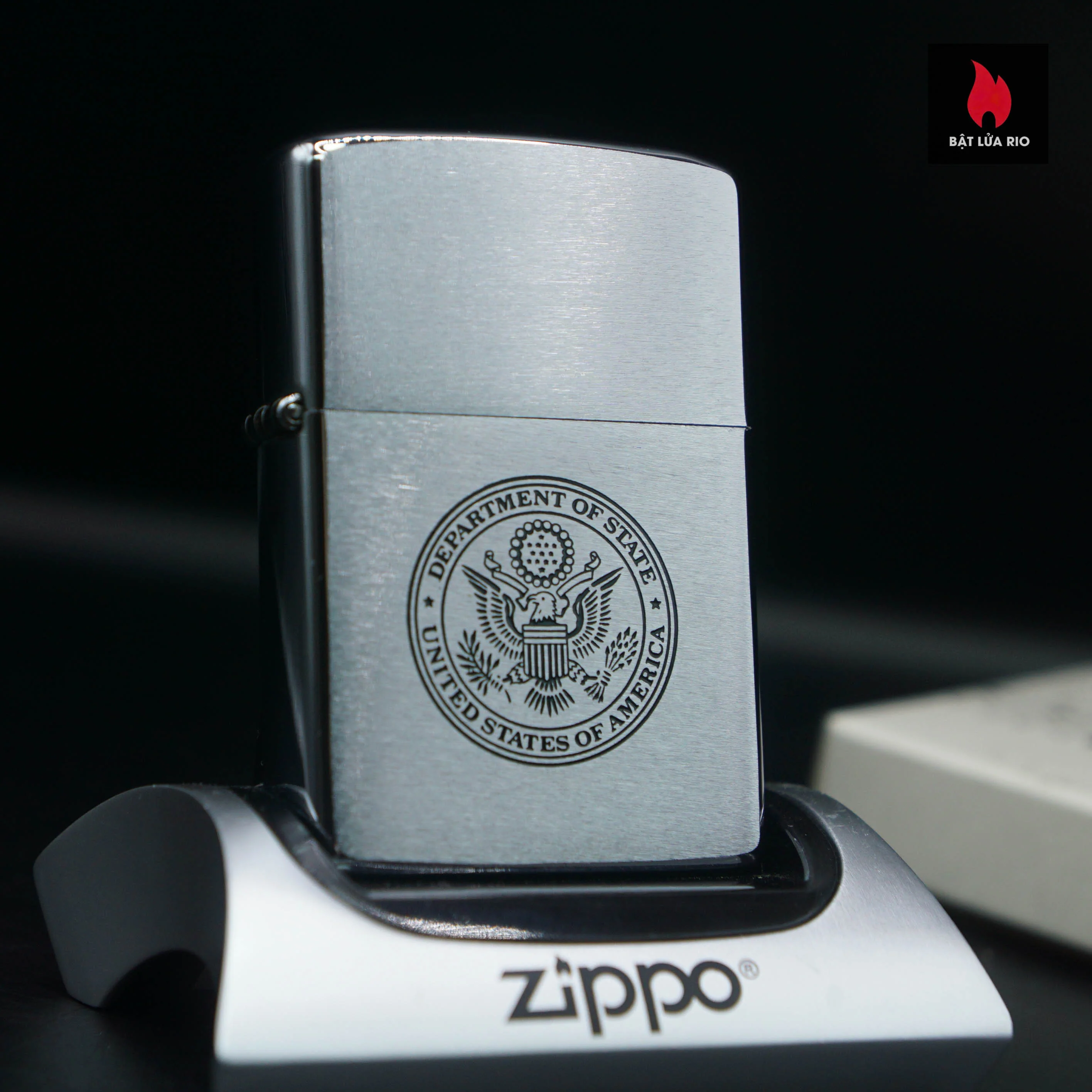 Home 38 Zippo Xưa 1981 – U.S. Department of State – Bộ Ngoại giao Hoa Kỳ