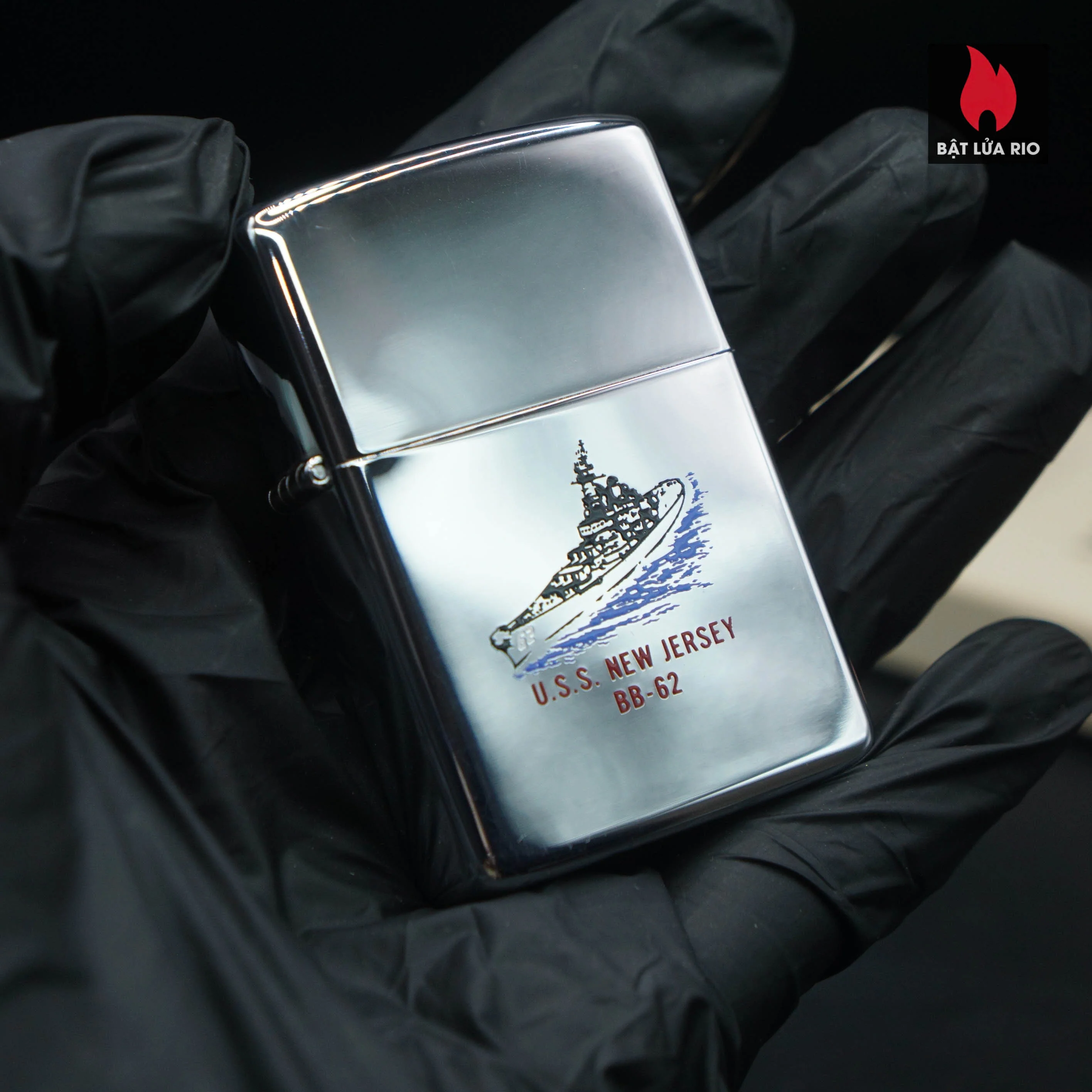Zippo Xưa 1984 – USS New Jersey BB-62 – Thiết Giáp Hạm 5 Zippo Xưa 1984 – USS New Jersey BB-62 – Thiết Giáp Hạm 6