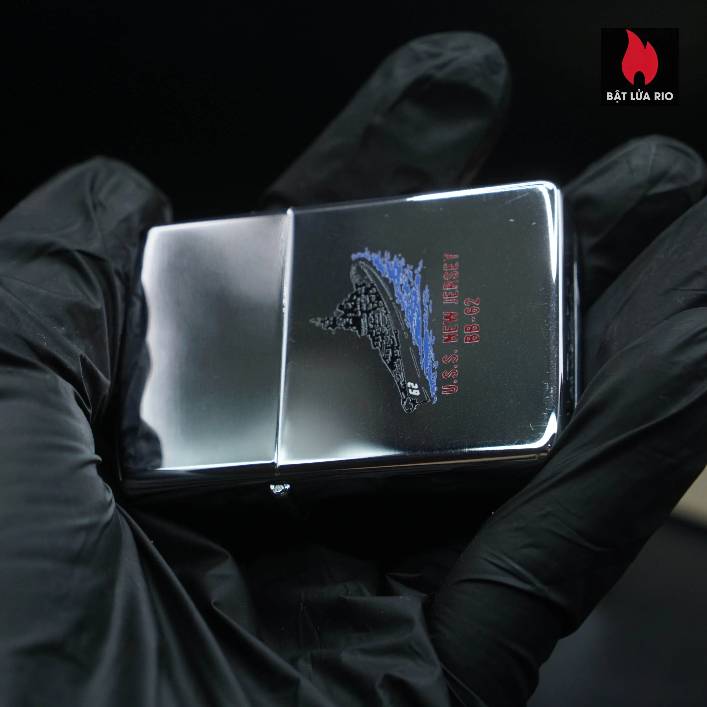 Zippo Xưa 1984 – USS New Jersey BB-62 – Thiết Giáp Hạm 10 Zippo Xưa 1984 – USS New Jersey BB-62 – Thiết Giáp Hạm 8